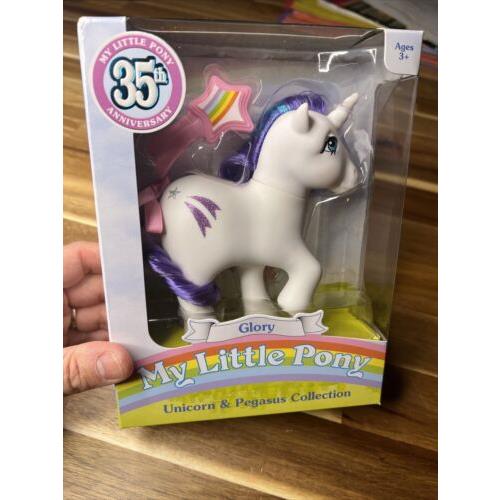 My Little Pony 35TH Anniversary Glory Unicorn Pegasus Collection Nrfp Mlp Toys