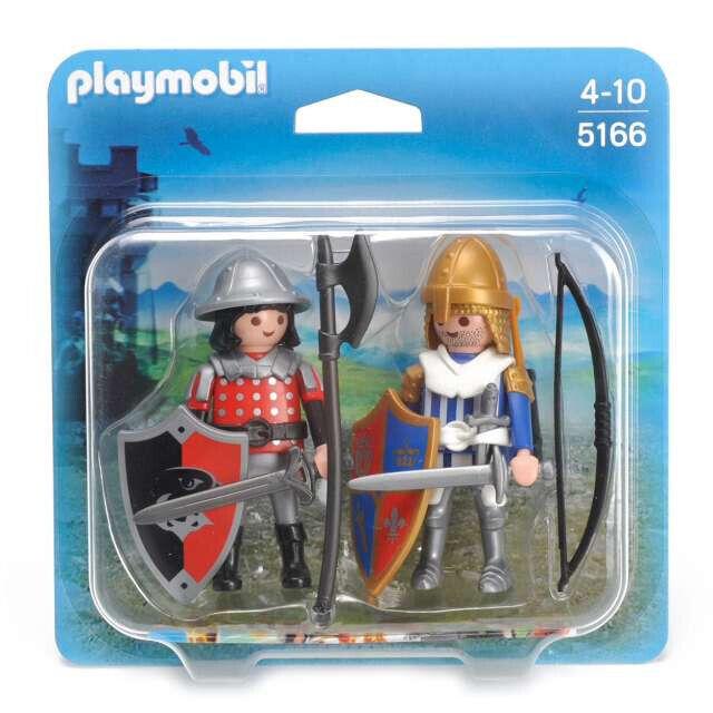 Playmobil 5166 Knights Duo Pack Duel Blister Figures Medieval