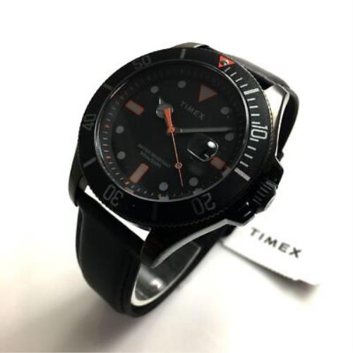 Men`s Timex Harborside Coast 43mm Black Watch TW2V42300