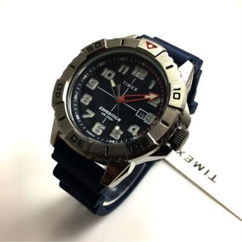 Men`s Timex Expedition North Ridge Blue Dial Strap Watch TW2V40800