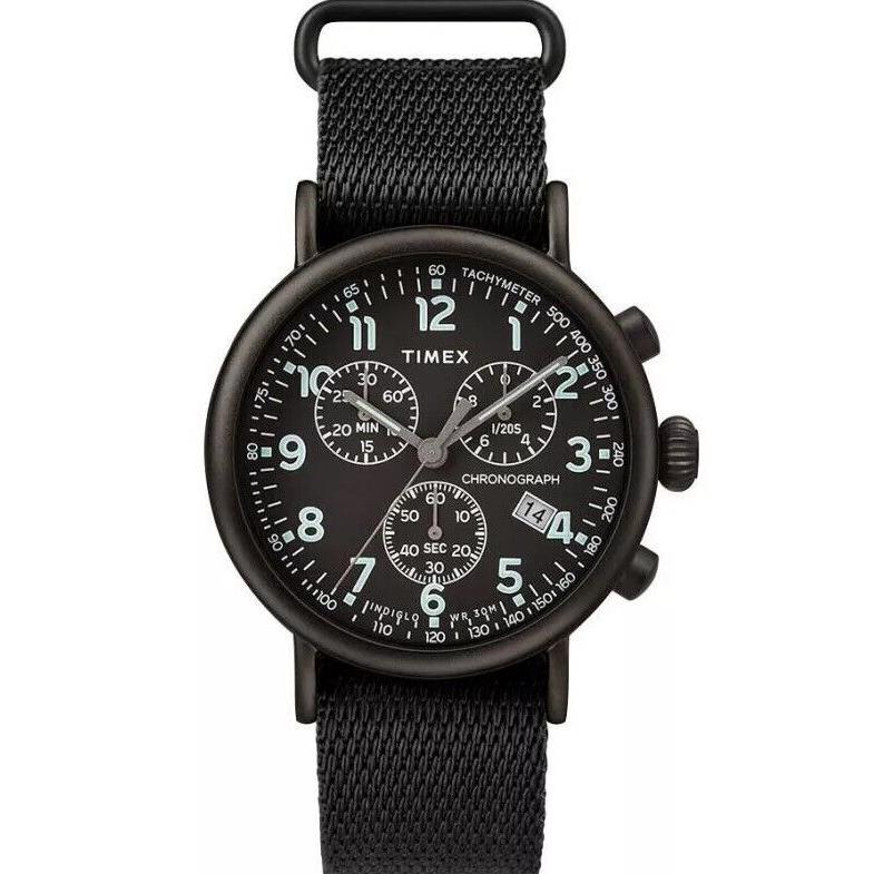 Timex Waterbury Chronograph Fabric Mens Watch TW2T21200