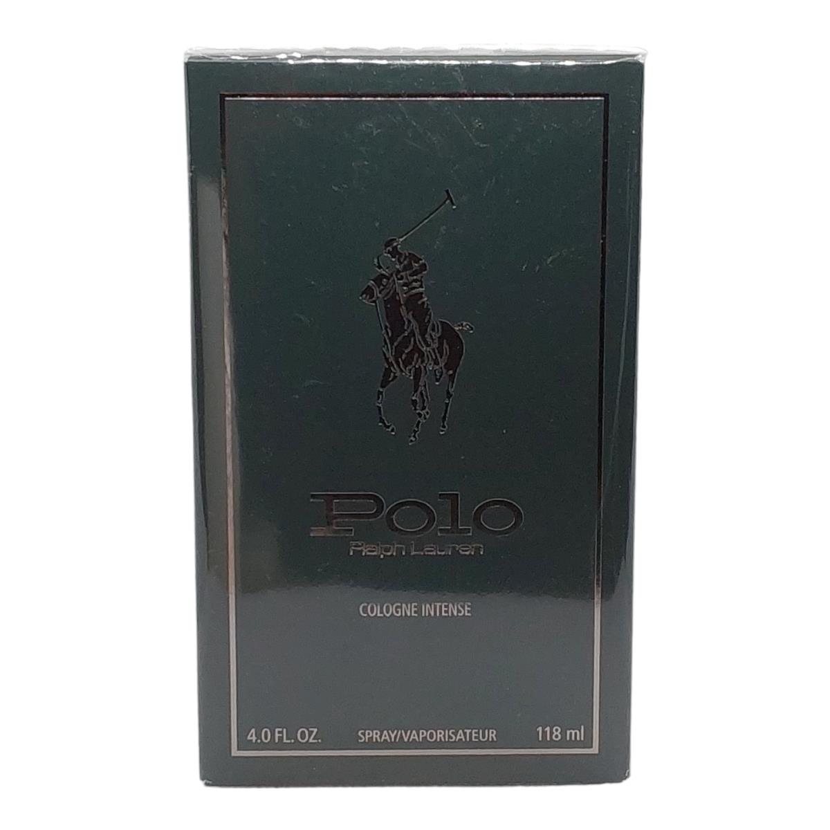 Ralph Lauren Polo Cologne Intense 4 oz 118 ml Men Edp Spray