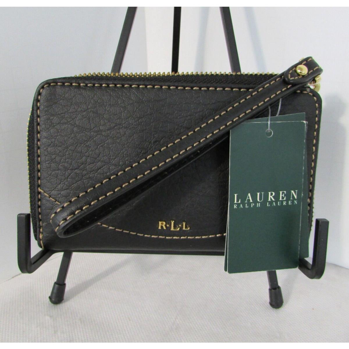 Ralph Lauren Zip Around Wallet Wristlet Women`s RL