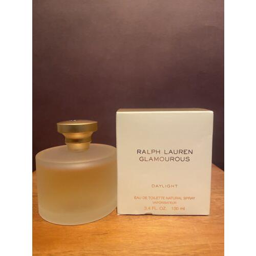 Glamourous Daylight by Ralph Lauren 3.4 Fl.oz / 100 ML Edt Spray Rare