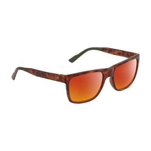 Calvin Klein CK21531S Unisex Polarize Sunglass Brown Tortoise Green 58mm 4Option Red Mirror Polar