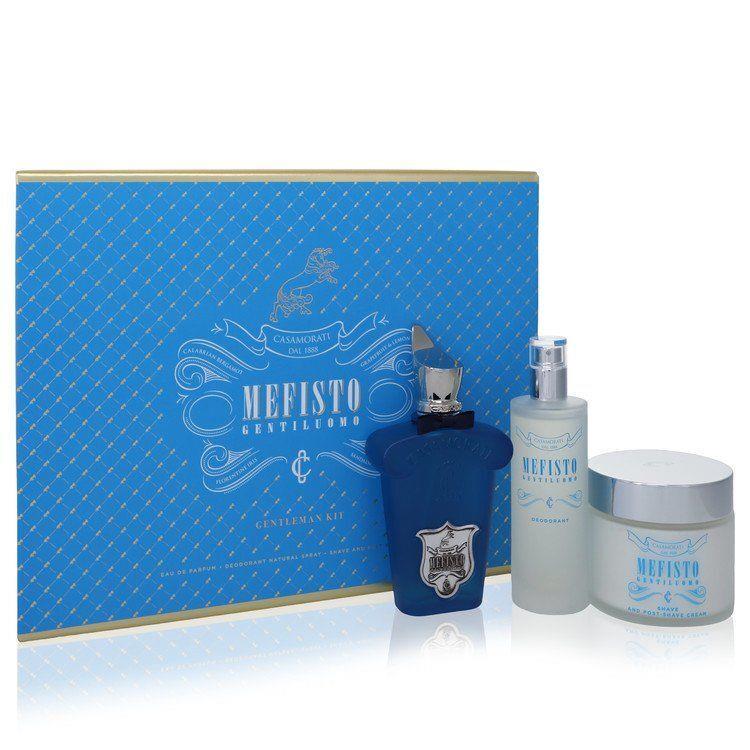 Mefisto Gentiluomo By Xerjoff 3 Piece Edp Fragrance + Bath Gift Set