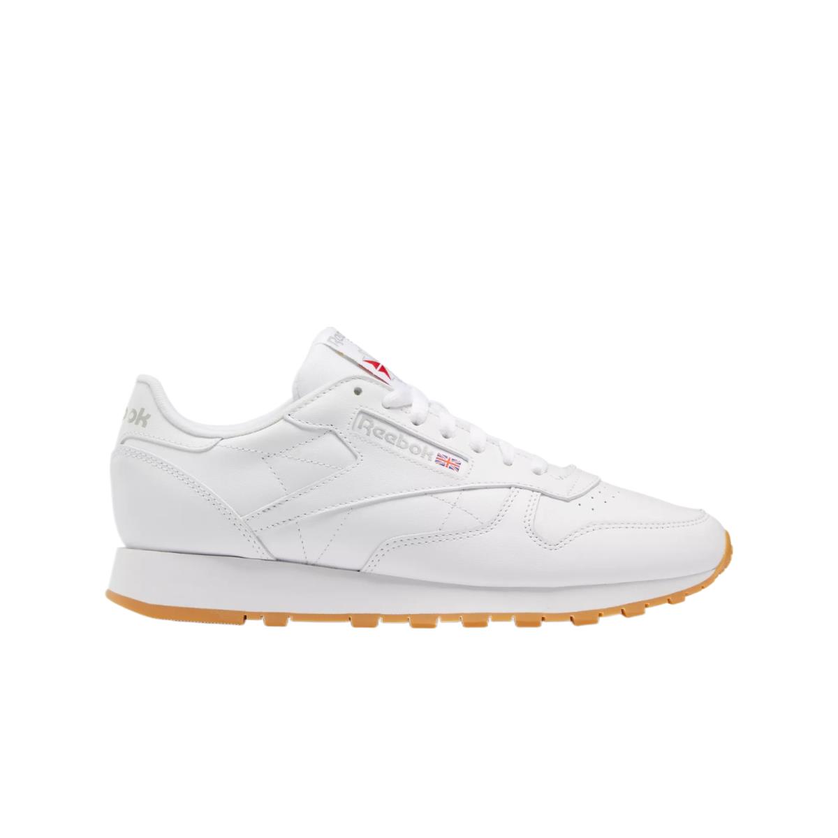 Reebok Adult Unisex Classic Leather Shoes White/gum 49797 / GY0952