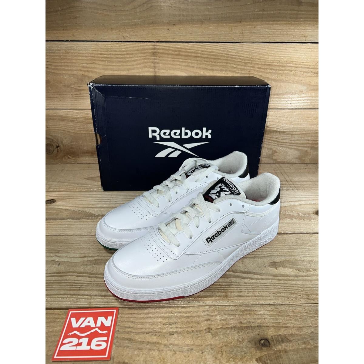 New: Sz 11.5: Reebok Men`s Club C 85 `human Rights Now ` Sneakers Shoes: GX8307