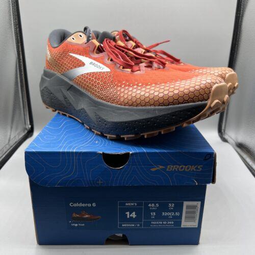 Brooks Caldera 6 Ultra Trail Men`s Trail Running Shoes Size Medium 14 D