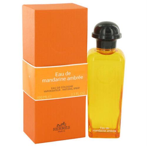 Eau De Mandarine Ambree by Hermes Cologne Spray Unisex 3.3 oz