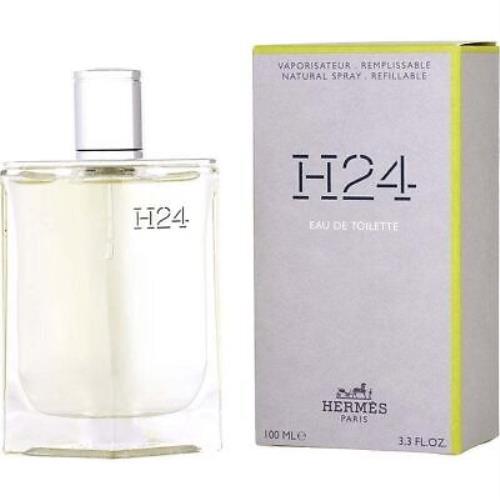 Hermes H24 by Hermes Men - Edt Spray Refillable 3.4 OZ