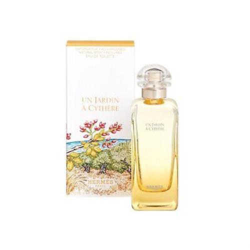 Hermes Un Jardin A Cythere 3.3 oz Edt Spray Unisex Perfume 100 ml