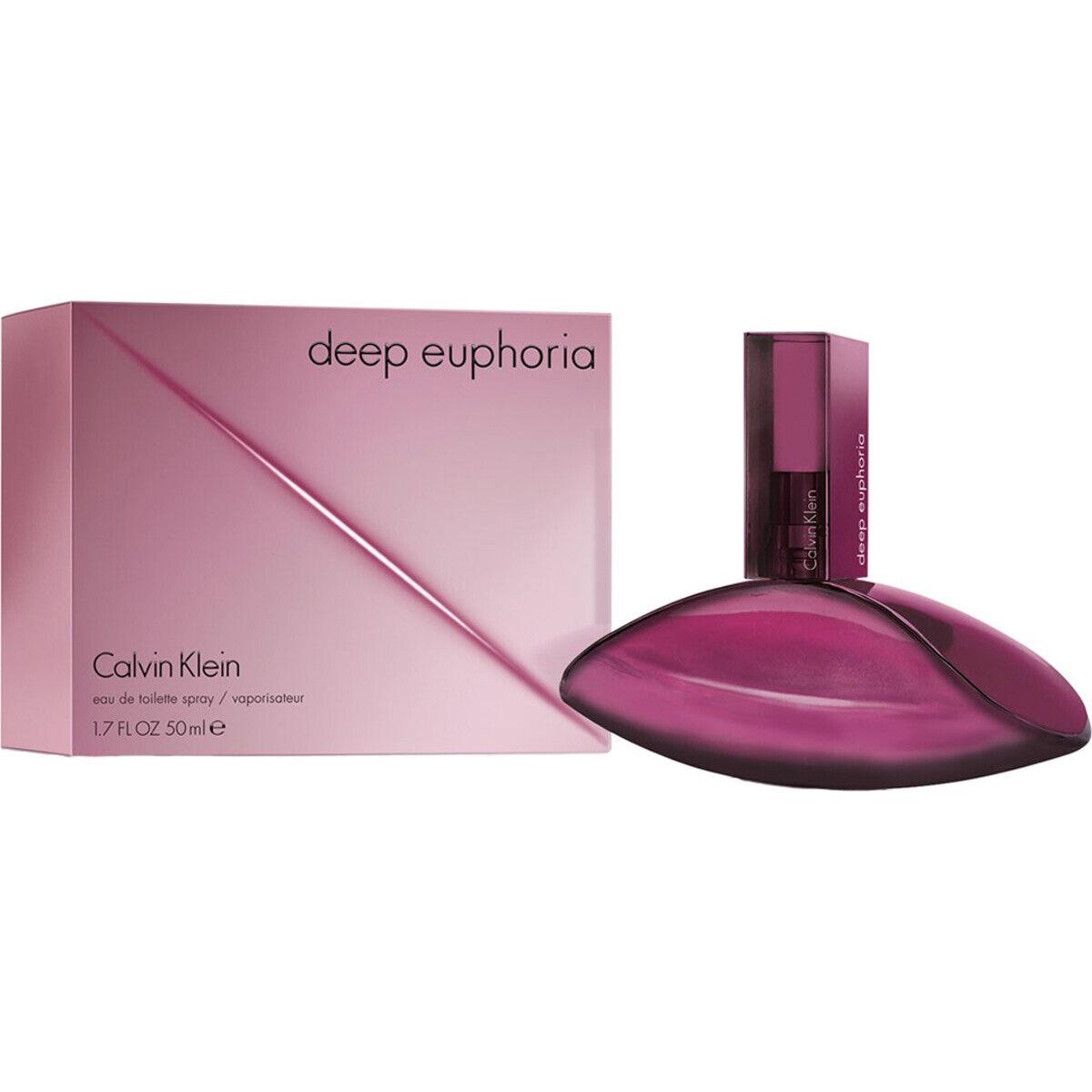 Calvin Klein CK Euphoria Deep 1.7 oz 50 ml Toilette Edt Women Perfume