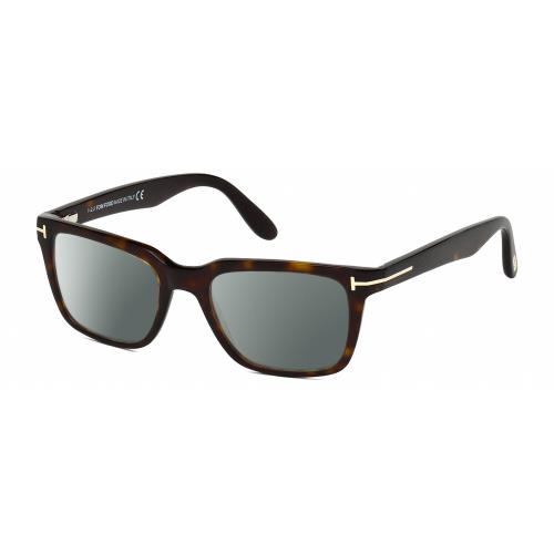 Tom Ford Caliber FT5304-052 Unisex Polarize Sunglass Brown Tortoise 54mm 4Option Smoke Grey Polar