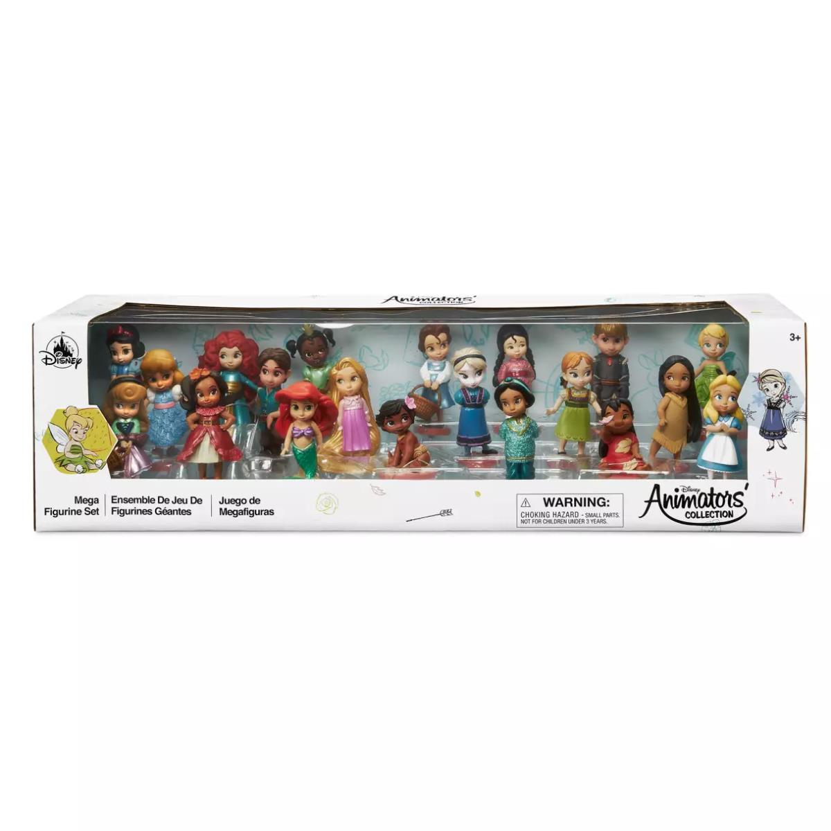 Animators Collection Mega Figurine Doll Play Set Disney Princess