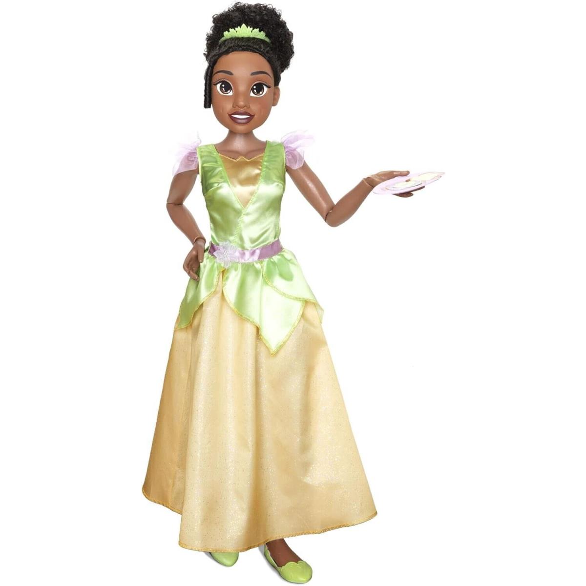 Disney Princess Playdate Tiana Doll 32 Tall Poseable with Baking Accessories