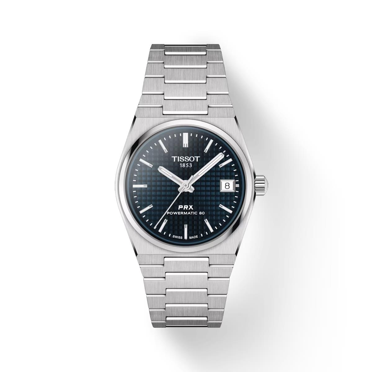 Tissot Prx Powermatic 80 35mm Blue Dial Unisex Watch - T137.207.11.041.00
