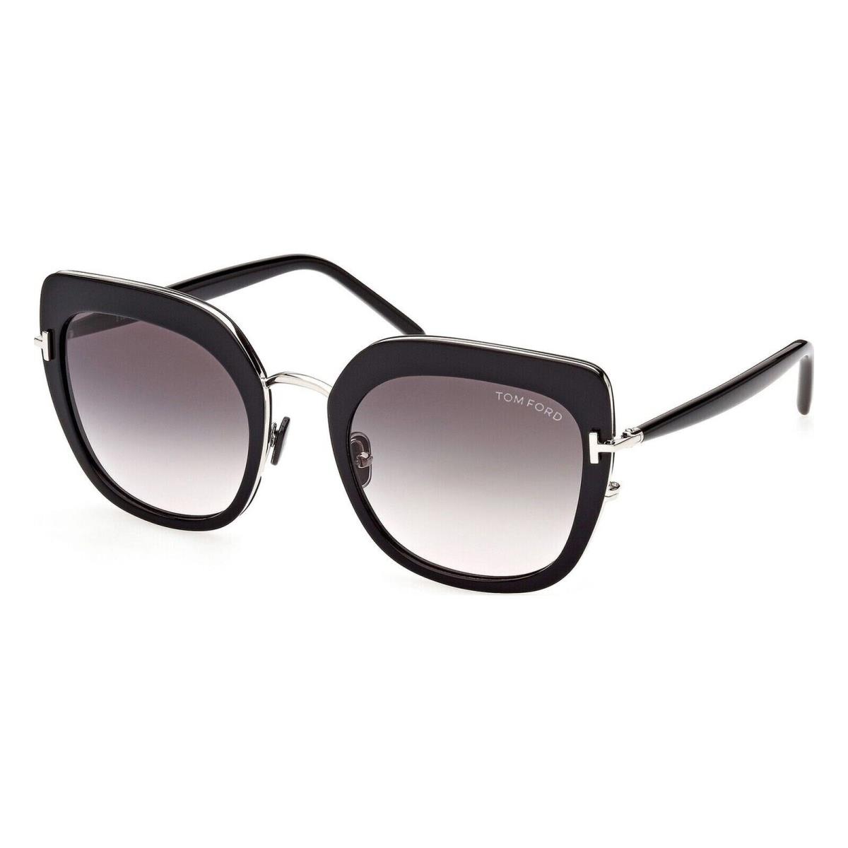 Tom Ford FT0945-05B-55 Black/other / Gradient Smoke