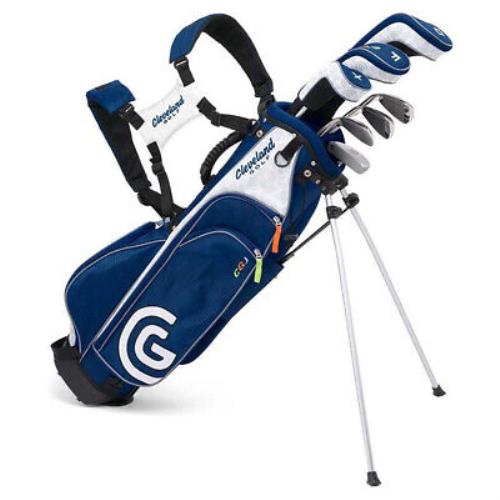 Junior Cleveland Complete Golf Club Set Driver Iron Bag Sz Large Ages 10-12