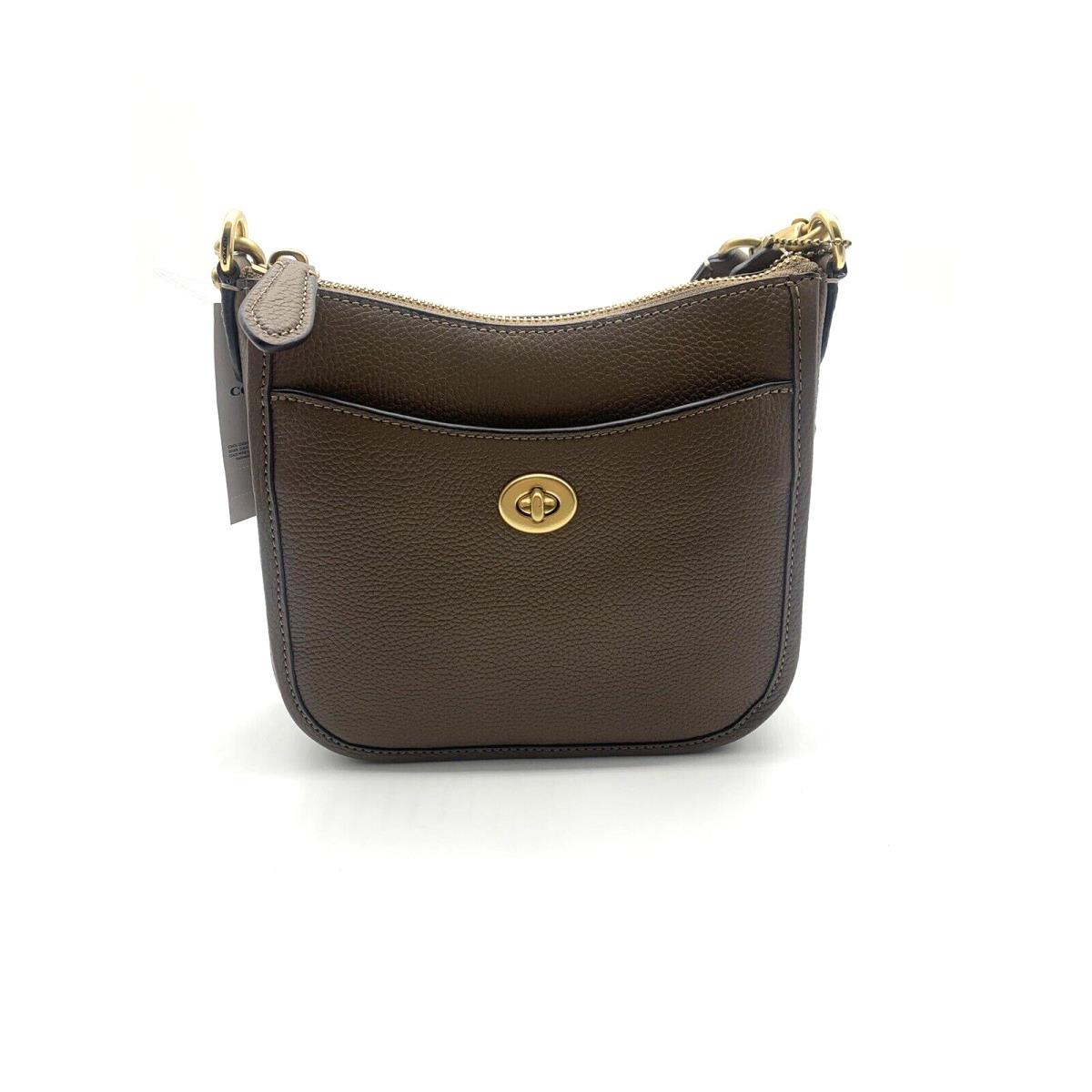 Coach 1941 Polished Pebble Leather Crossbody Bag