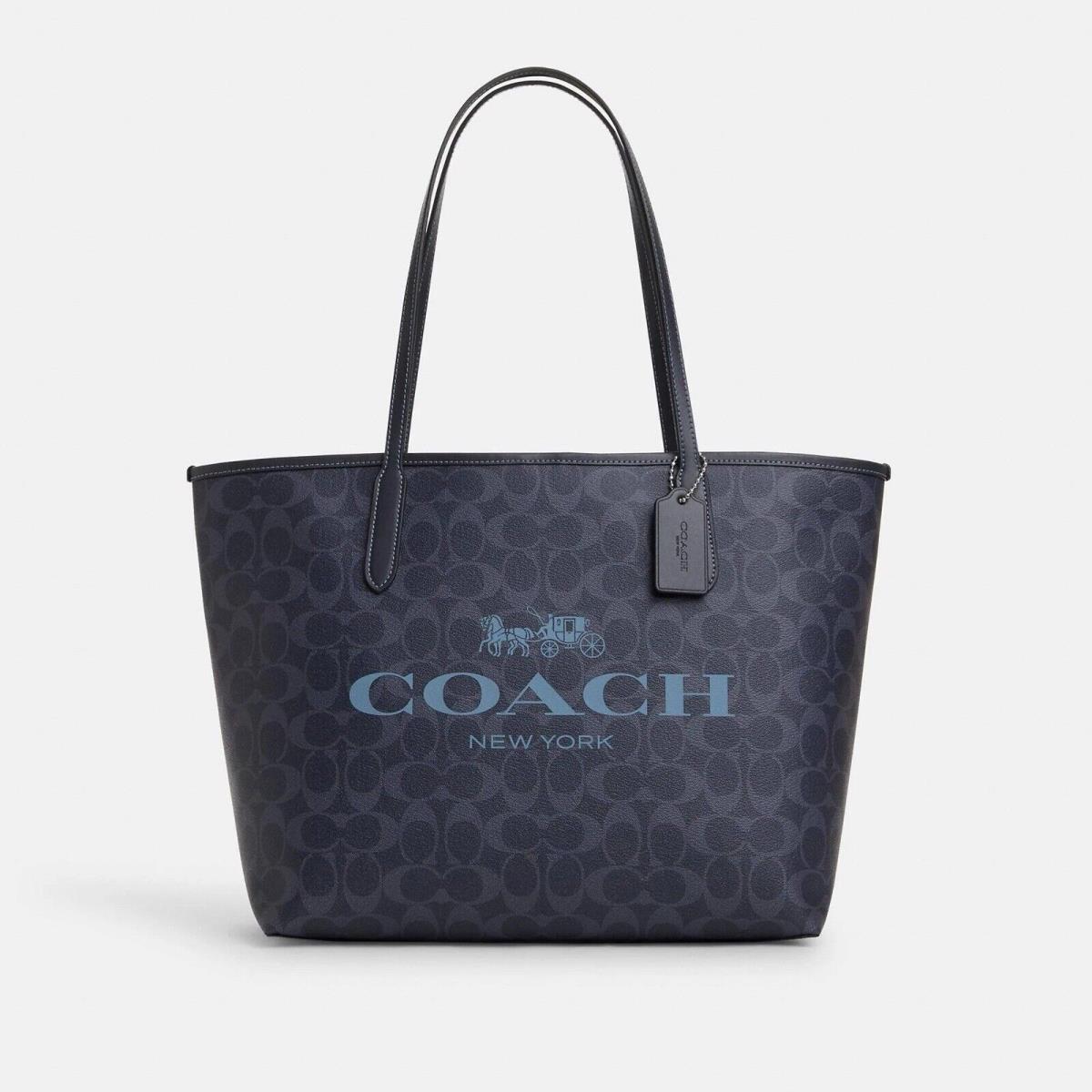 Coach City Tote in Signature Canvas CP074 Last One