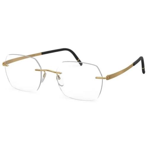 Silhouette Eyeglasses Momentum 50/21/140 Golden Dome 5529/HB-7520