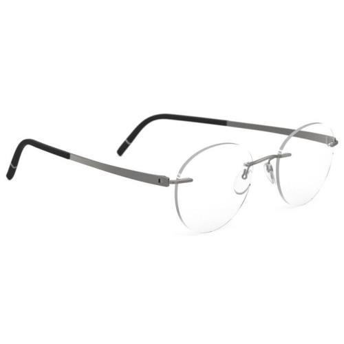 Silhouette Eyeglasses Momentum 48/20/140 Ruthenium Skyline 5529/EP-6660