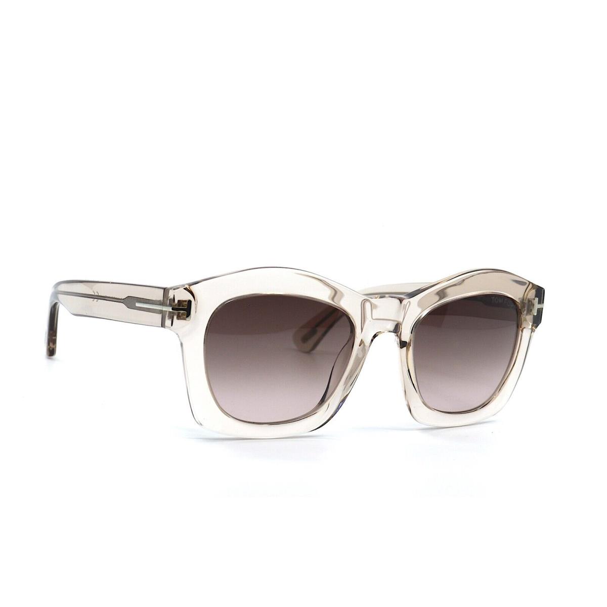 Tom Ford Greta TF431/S 74G Transparent Brown Sunglasses