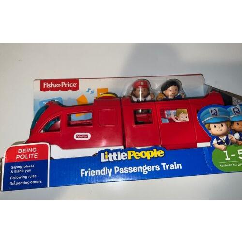 Fisher Price Little People Friendly Passengers Train Being Polite Language