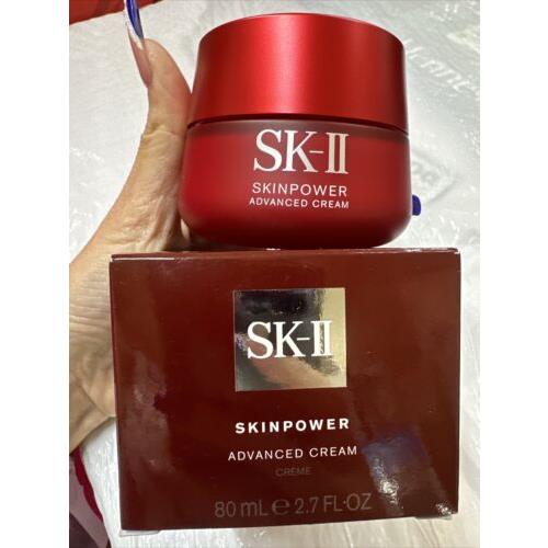 Sk-ii SK2 Skinpower Skin Power Advanced Cream 80g /2.7oz .new Box
