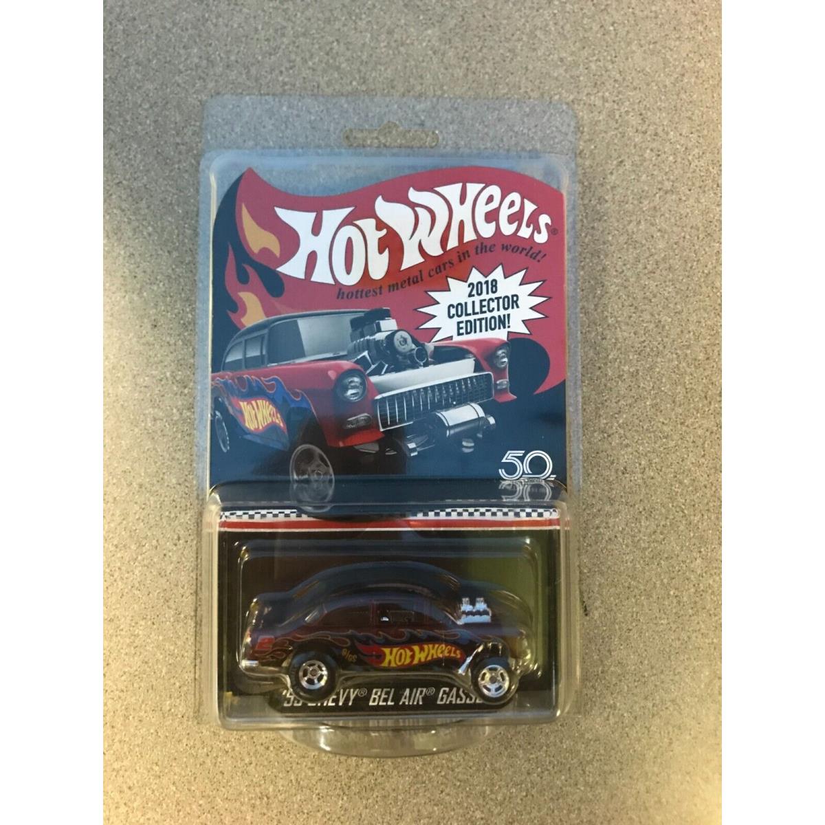 2018 Collector Edition Hot Wheels HW `55 Chevy Bel Air Gasser 50th Anniversary