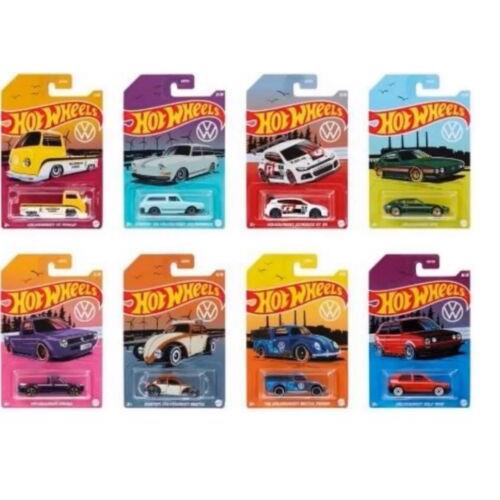 2022 Hot Wheels Volkswagen Complete Set of 8 Cars Walmart Exclusive GRT01-956D