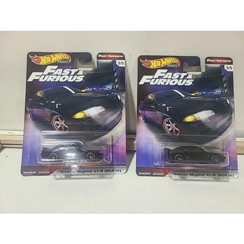 Hot Wheels Fast and Furious Fast Imports 5/5 Nissan Skyline Gt-r BNR32 Jdm