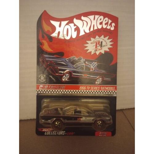 2008 Hot Wheels Red Line Club Exclusive 1966 TV Series Batmobile