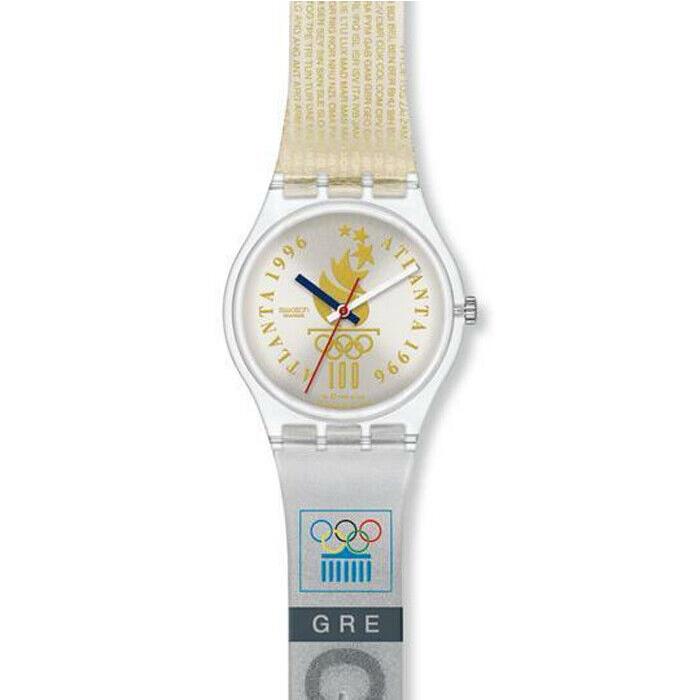 Mint Swatch `96 Atlanta Olympic Special Various Teams Collectors Watches GZ150 GREECE (GZ150M)