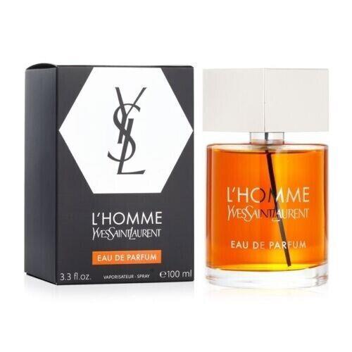 Yves Saint Laurent L`homme Eau de Parfum For Men 3.4oz-100ml