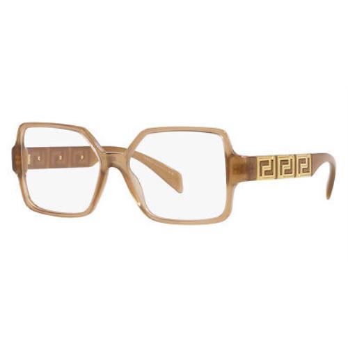 Versace Eyeglasses VE3337F 5403 55mm Opal Beige / Demo Lens