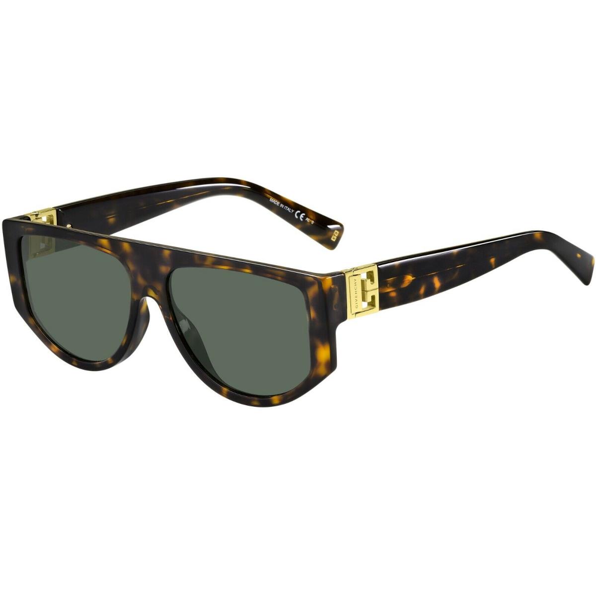 Givenchy GV 7156/S Dark Havana/green 086/QT Sunglasses