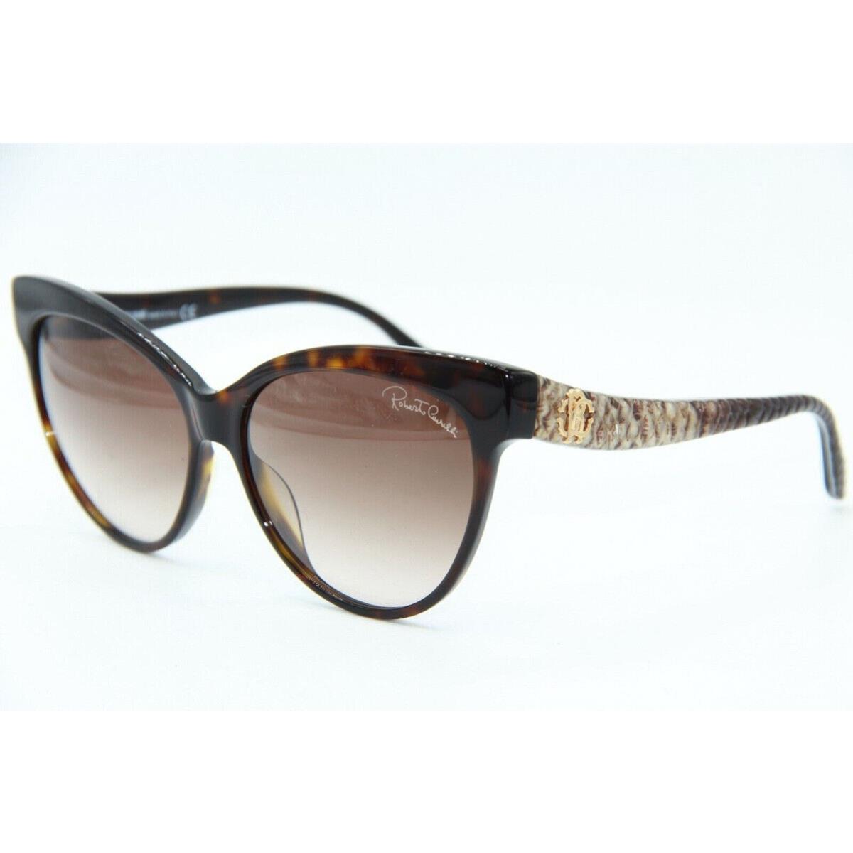 Roberto Cavalli Naos 922S-A 52F Tortoise Cat Eye Brown Gradient 58mm Sunglasses