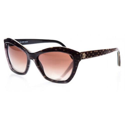 Roberto Cavalli Alamak 796S 05F Brown Cat Eye Brown Gradient 57mm Sunglasses