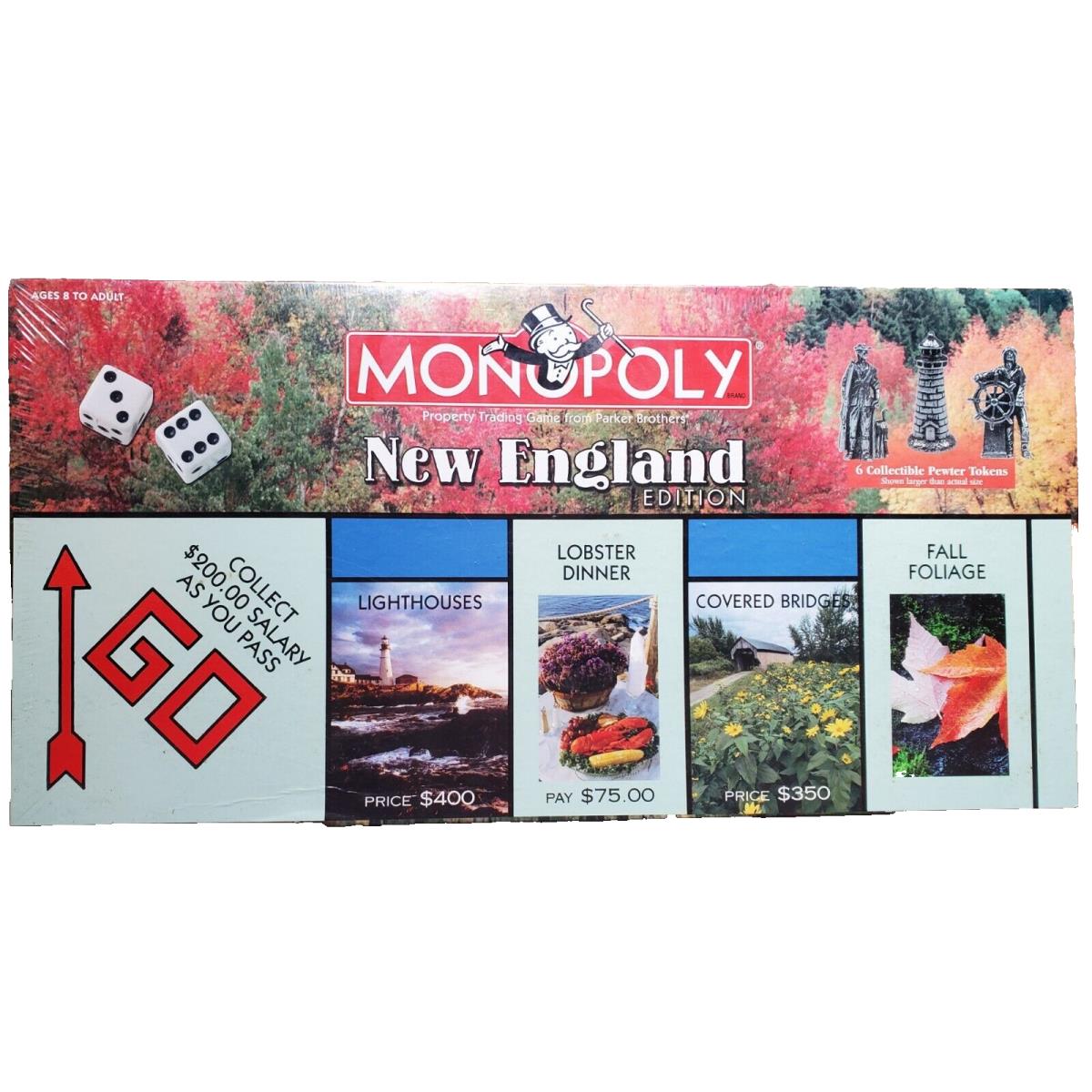Monopoly England Edition 2001 Hasbro Rare