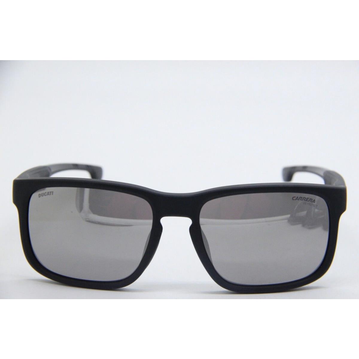 Carrera Ducati Carduc 001/S 08AT4 Black Mirrored Sunglasses 57-18