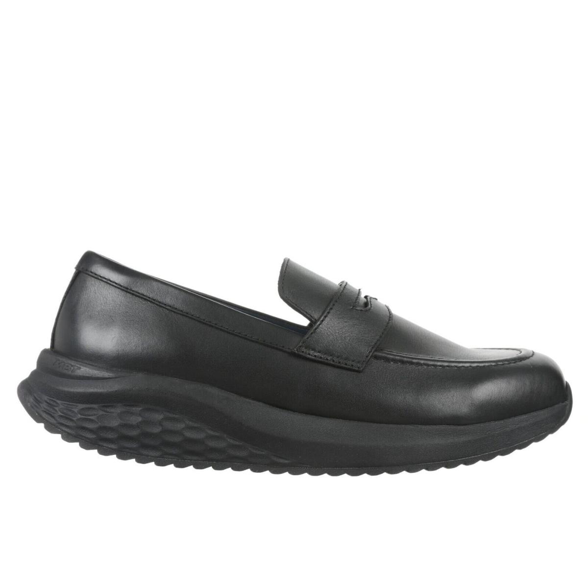 Mbt Loafer Slip-on Casual Dress Shoe Boston Vinci Lofa 3 Styles Vinci Loafer-Black Leather