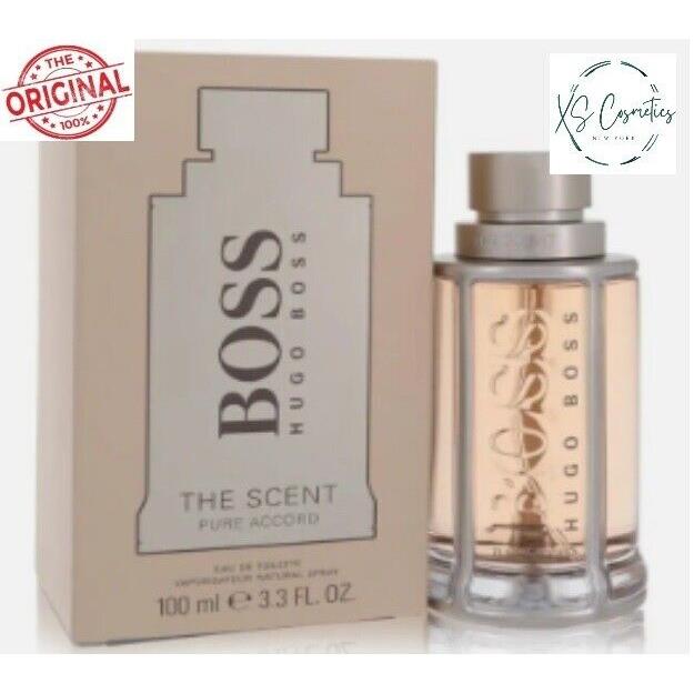 Boss The Scent Pure Accord By Hugo Boss 3.3 Oz. 100ml Edt Women