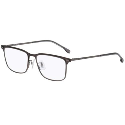 by Hugo Boss: Boss 1224/F R80 Ruthenium Black Eyeglasses 55/17/145