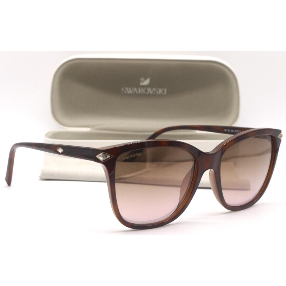 Swarovski SK 192 52F Havana W/brown Gradient Lens Sunglasses 55-17