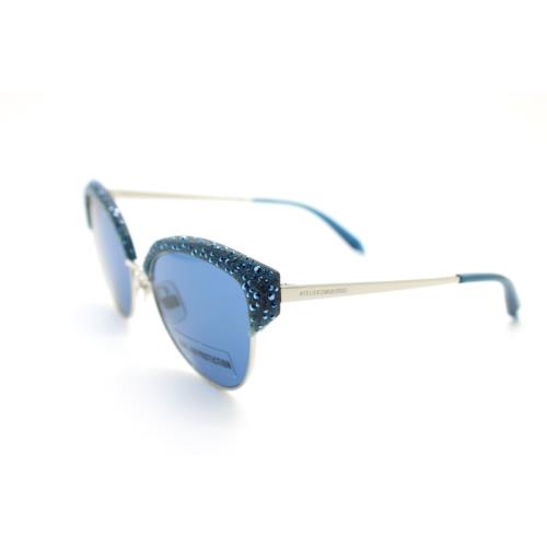 Swarovski SK164-P 90X Blue Cat Eye Blue 55-17-140mm Non-polarized Sunglasses