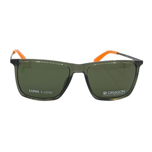 Dragon - Kodiak LL 310 56/17/145 - Olive Green Crystal Sunglasses