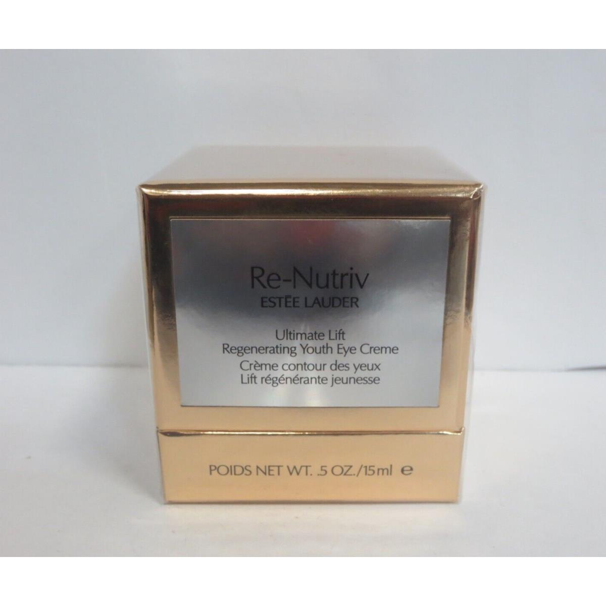 Estee Lauder Re-nutriv Ultimate Lift Regenerating Youth Eye Creme 0.5 OZ Boxed