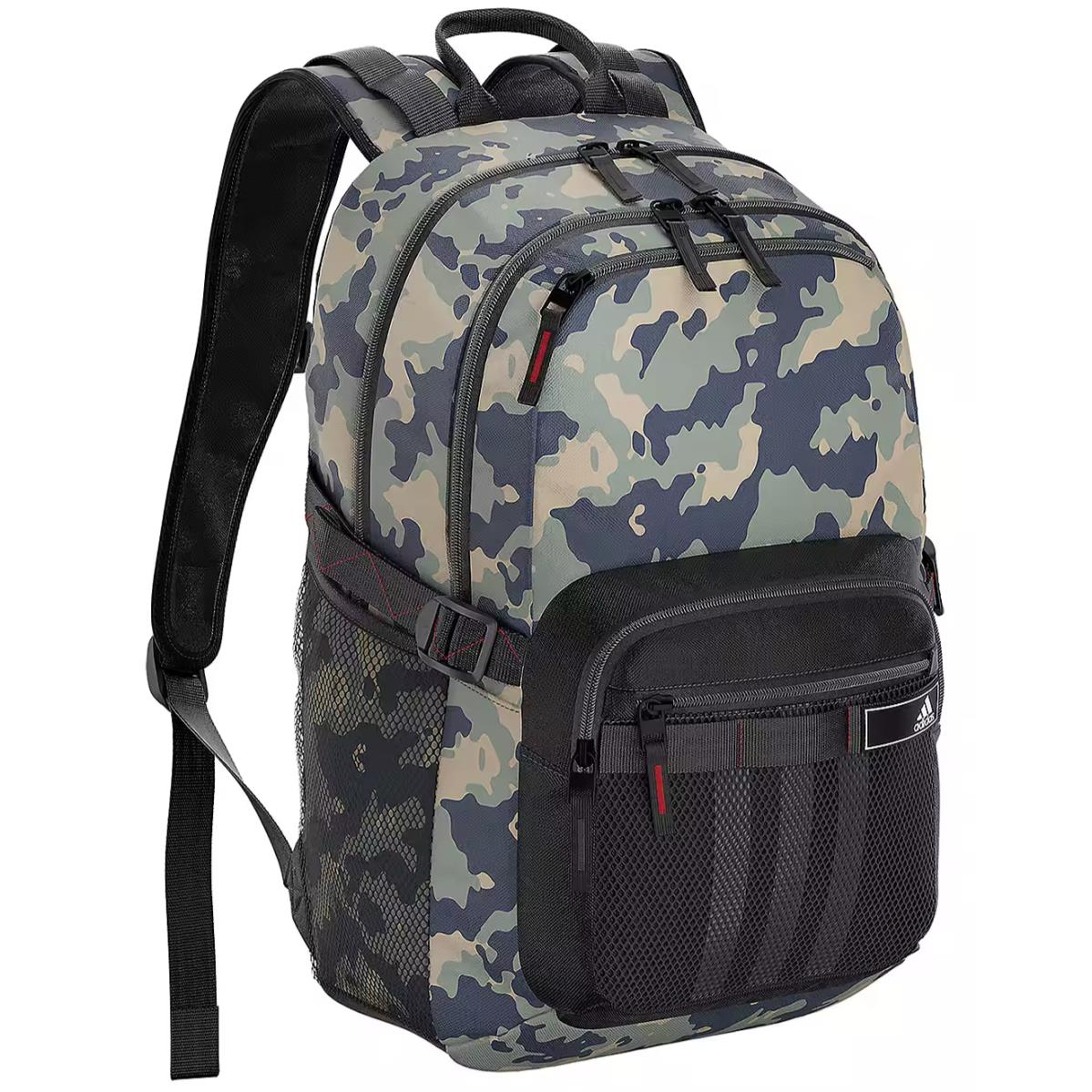 Adidas Energy Camo Silver 19 Backpack 15 Laptop One Size School Bag